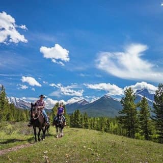 Ridge Ride 2-Hour Horseback Trail Ride in Kananaskis