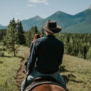 Ridge Ride 2-Hour Horseback Trail Ride in Kananaskis