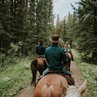 Ridge Ride 2-Hour Horseback Trail Ride in Kananaskis