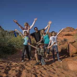 Hiking in the Valley of Fire