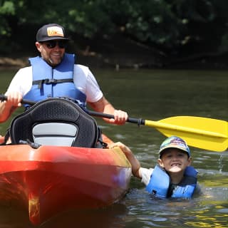 Beautiful Self Guided Kayaking by the Biltmore