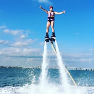 Learn how to Flyboard with a Pro, Miami's Ultimate Adventure