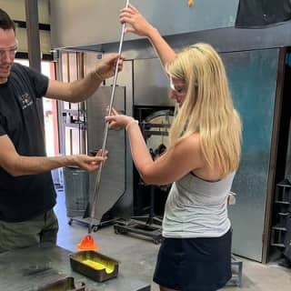 Introduction to Glassblowing Workshop in Sedona