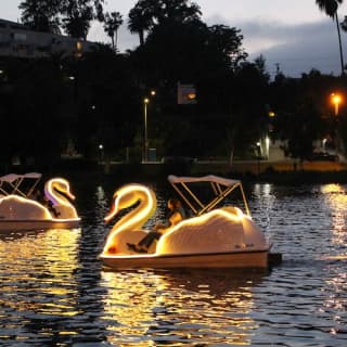 Long Beach Swan Boat Rental at Rainbow Lagoon