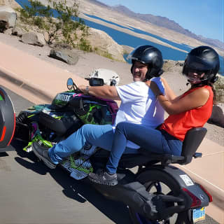 Couples Private Guided Red Rock Tour On A CanAm Trike