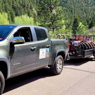 EBIKE Mountain Adventure in Colorado Springs: Gold Camp Road