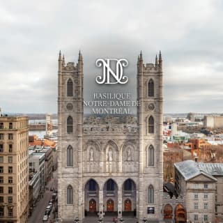 Offre combinée : Visite touristique + L’expérience AURA à la basilique Notre-Dame de Montréal