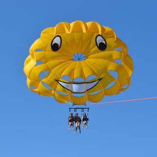 Parasailing With Pelican Adventures