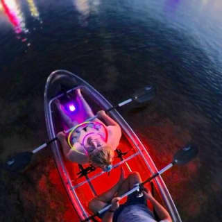 Night Glow Kayak Paddle Session in Pensacola Beach