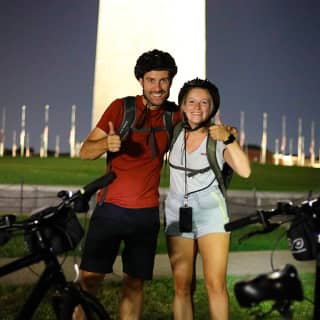 Washington DC: Monuments at Night Bike Tour