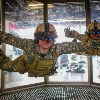 Kansas City Indoor Skydiving Admission with 2 Flights & Personalized Certificate