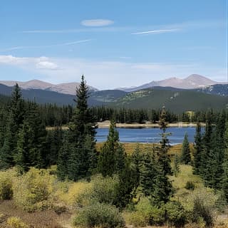 Shared Half-Day Mountain Tour in Red Rocks Evergreen and Echo Lake