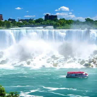 Day-Trip from Toronto to Niagara Falls with Falls Boat Ride