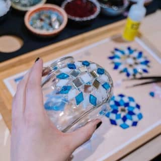 Mosaic Lamp Workshop in Melbourne