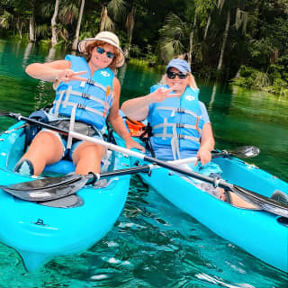 Silver Springs Glass Bottom Kayak Tour!