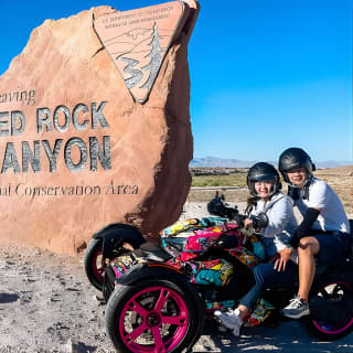 Couples Private Guided Red Rock Tour On A CanAm Trike