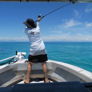 Out n About Sportfishing for Share and Private Charters on Reef and Estuary