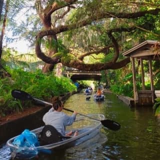 Winter Park Chain of Lakes Day Time Clear Kayak Paddle