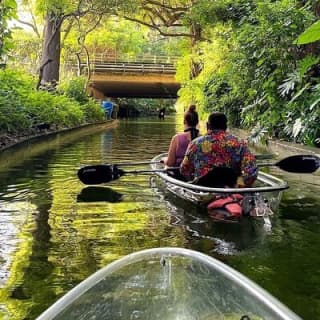 Winter Park Chain of Lakes Day Time Clear Kayak Paddle