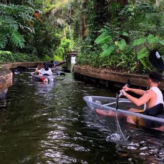 Winter Park Chain of Lakes Day Time Clear Kayak Paddle