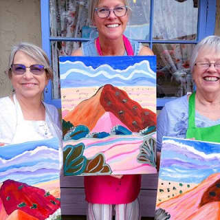 Best Ever Painting Class at Artful Soul Santa Fe