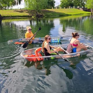 Urban Clear Kayak or Clear Paddleboard in Paradise: Morning.Night