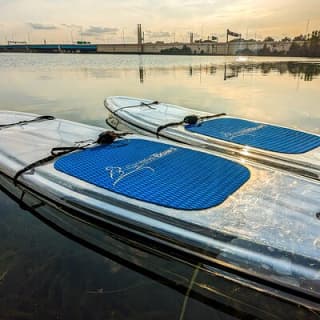 Urban Clear Kayak or Clear Paddleboard in Paradise: Morning.Night