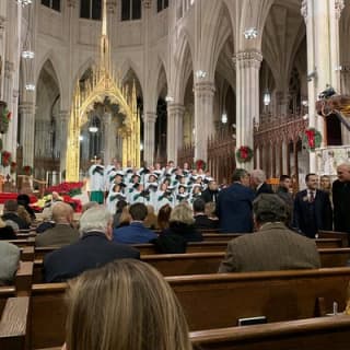 Christmas Spectacular Starring the Radio City Rockettes+St Patrick's Cathedral 