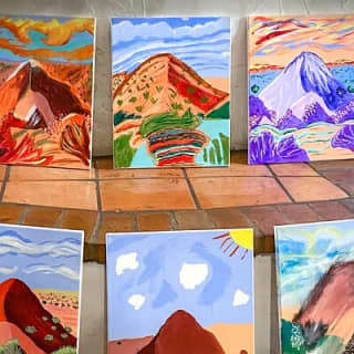 Best Ever Painting Class at Artful Soul Santa Fe