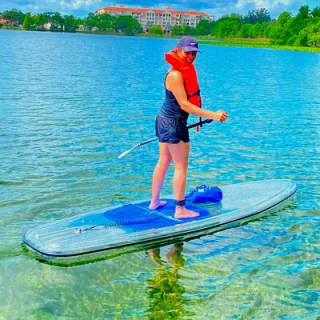 Urban Clear Kayak or Clear Paddleboard in Paradise: Morning.Night