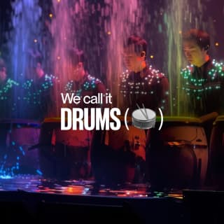 We call it Drums: Movie Soundtracks in a LED Percussion Show