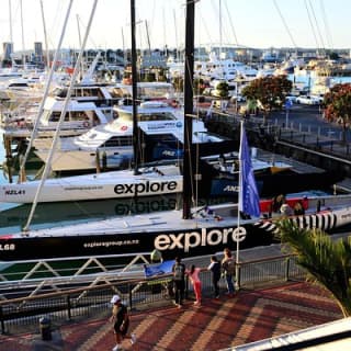 America's Cup Sailing on Auckland's Waitemata Harbour