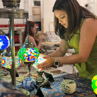 Mosaic Lamp Making Event Miami