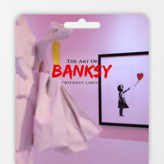 The Art of Banksy: "Without Limits" Exhibition - Gift Card