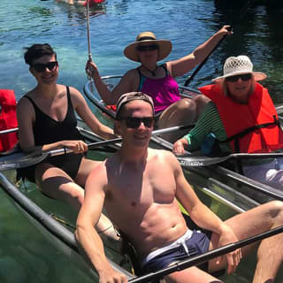 Small Group Clear Kayak Eco Tour of Rainbow Springs