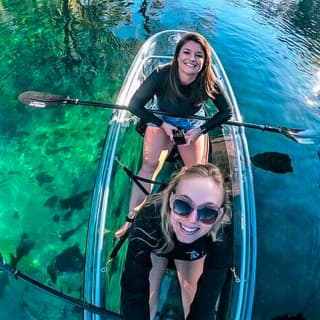 Small Group Clear Kayak Eco Tour of Rainbow Springs