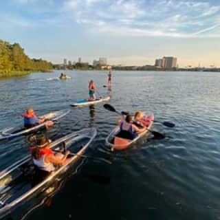 2-Hour Clear Kayak & Clear Paddleboard(SUP) Rental in Orlando