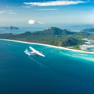 Whitsundays Ocean Rafting & Scenic Flight Combo