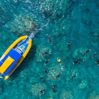 Whitsundays Ocean Rafting & Scenic Flight Combo