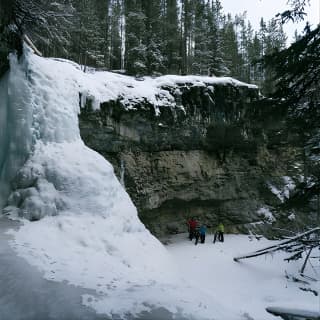 Fatbike Frozen Waterfall Tour