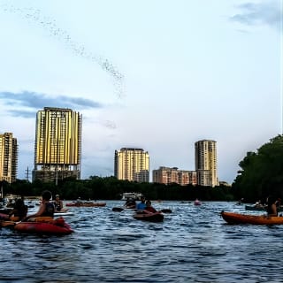 Congress Avenue Bat Bridge Kayak Tour in Austin