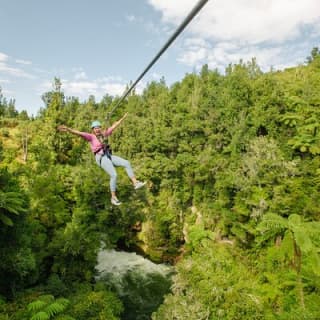 Okere Falls Zipline Experience