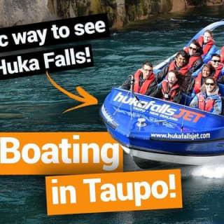 Hukafalls Jet Boat Ride from Taupo