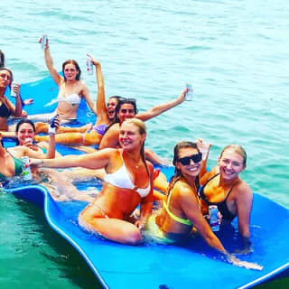 Miami Sandbar Island Yacht Charter40 Boat Rental Tours Private 