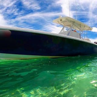 Miami Sandbar Island Yacht Charter40 Boat Rental Tours Private 