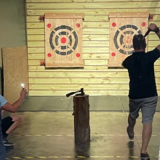 Stumpy's Axe Throwing Activity from Jacksonville