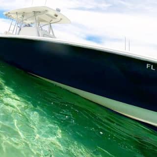 Miami Sandbar Island Yacht Charter40 Boat Rental Tours Private 