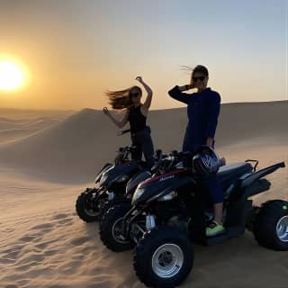 Adventure quad bike tour ( 2 hour private quad biking to deep desert )