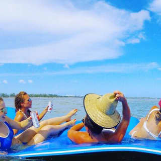 Miami Sandbar Island Yacht Charter40 Boat Rental Tours Private 