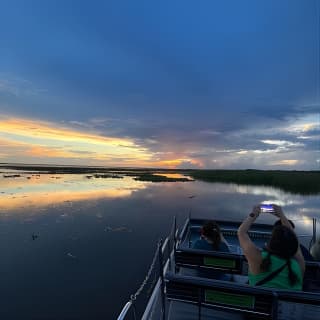 1-Hour Sunset Airboat Ride near Orlando